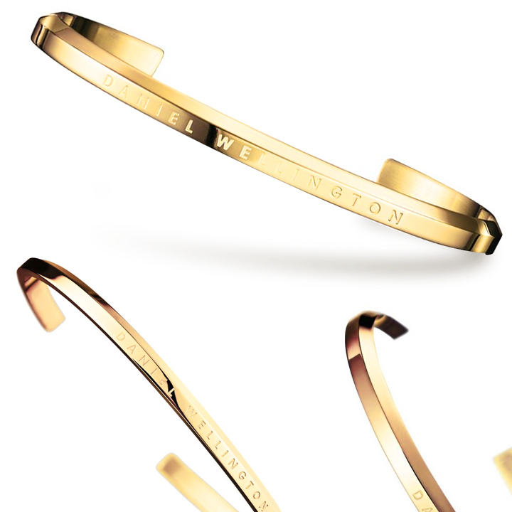 Vòng tay nam nữ titan vòng tay DW hở cao cấp không đen- VT2LC