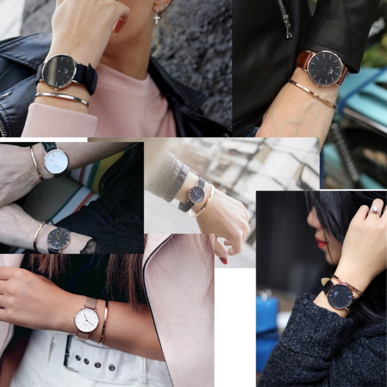 Vòng tay nam nữ titan vòng tay DW hở cao cấp không đen- VT2LC