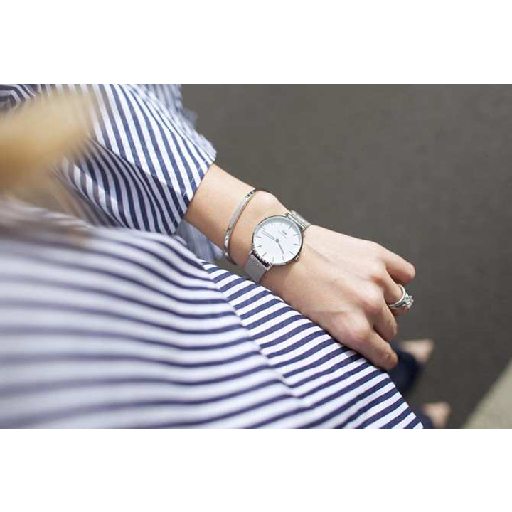 Vòng tay nam nữ titan vòng tay DW hở cao cấp không đen- VT2LC