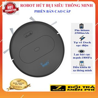Robot hút bụi lau nhà - ob11 pro - tự động sặc pin thông minh - tự động lập trình- đa chức năng- bh 12t