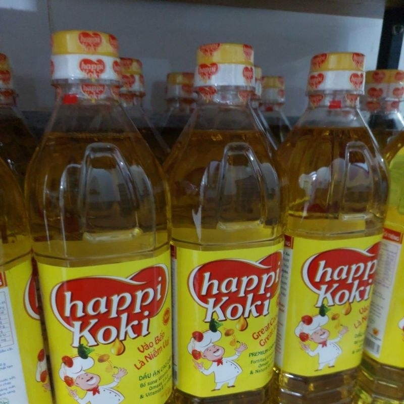 Dầu  ăn  happy koki