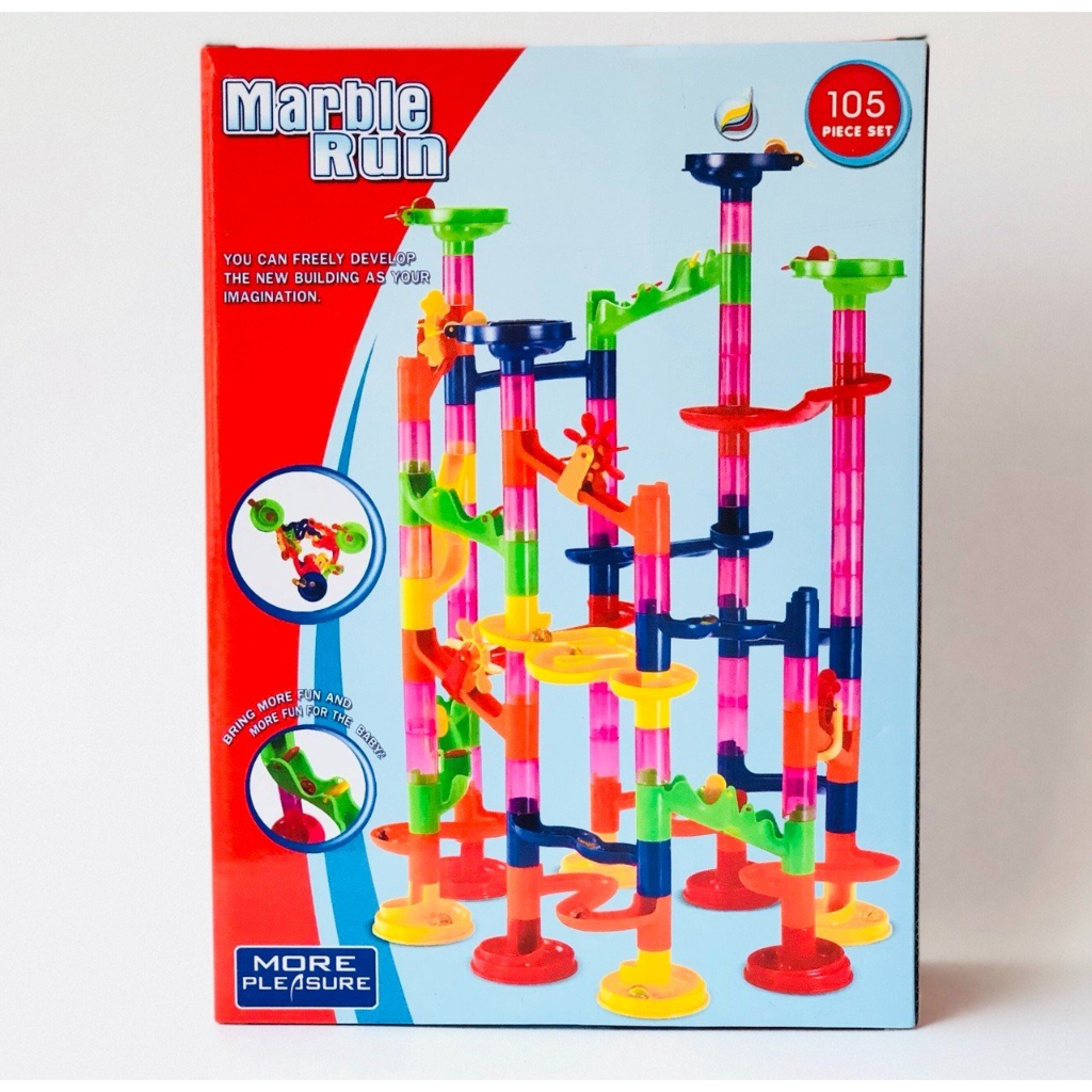 Đồ Chơi Lăn Bi Lắp Ráp Marble Run 105 Chi Tiết Vui Nhộn