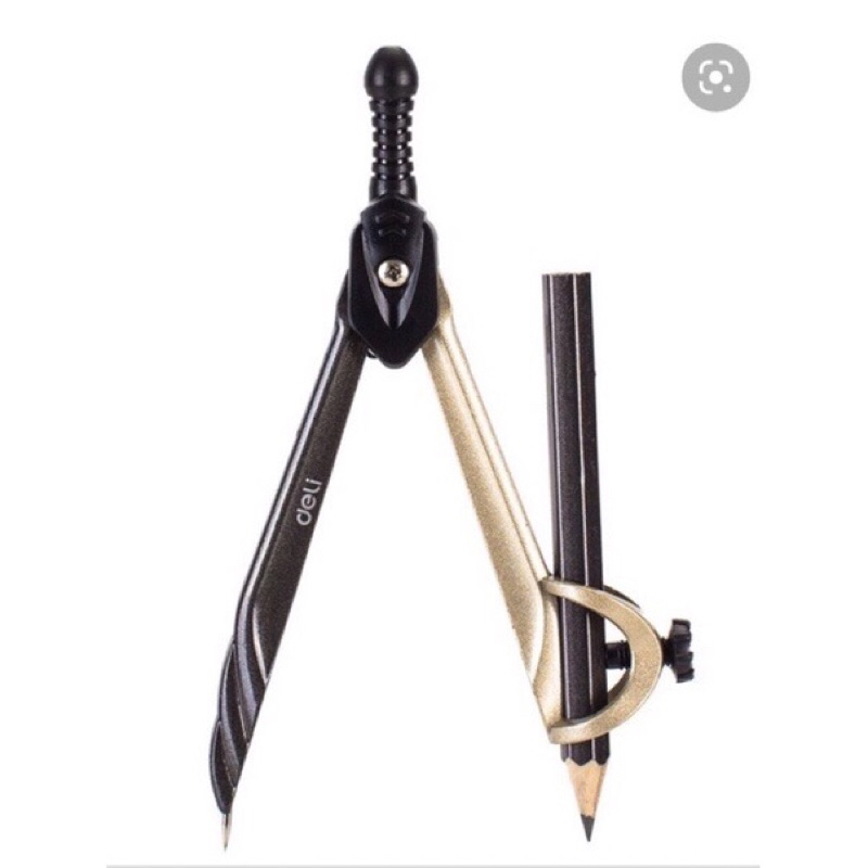 Compa kim loại chì gỗ , chì kim Deli_G204