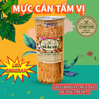 Mực Cán Tẩm Vị Nguyên Con Loại Đặc Biệt ( Loại 1) lon 250gram [FREE SHIP] TỪ ĐƠN 50K, [Loại Đặc Biệt] Hàng ngon nhà làm