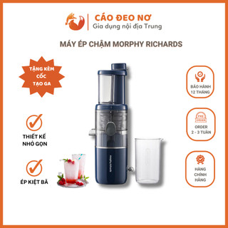 Máy ép hoa quả morphy richards mr9900 tặng kèm cốc tạo ga, soda bảo hành 12 tháng - cáo đeo nơ