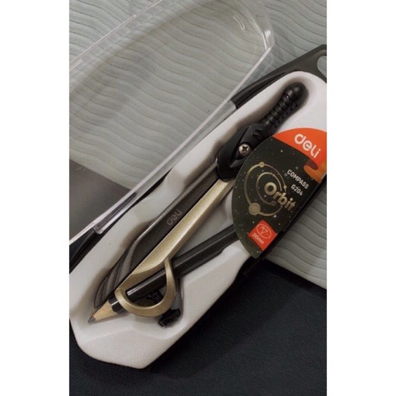 Compa kim loại chì gỗ , chì kim Deli_G204