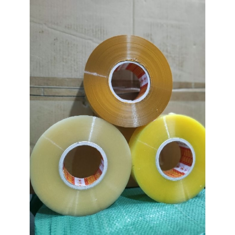 6 cuộn 1kg băng dính lõi nhựa 2.4