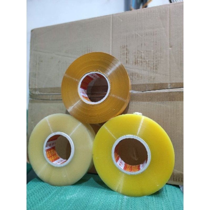 6 cuộn 1kg băng dính lõi nhựa 2.4