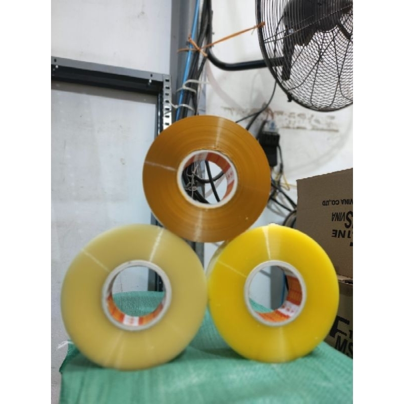 6 cuộn 1kg băng dính lõi nhựa 2.4