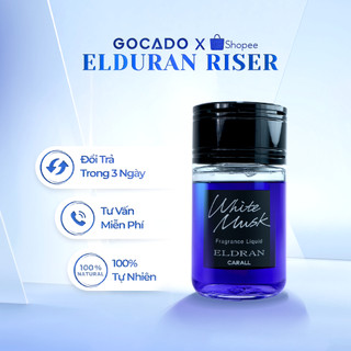 Nước hoa ô tô cao cấp gocado - elduran riser white musk