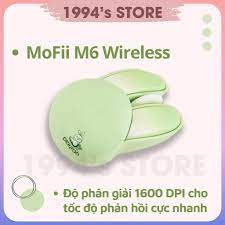 Chuột Không Dây MOFII M6 tai thỏ, kết nối USB 2.4G và Bluetooth- Hàng Chính Hãng- Full Box | BigBuy360 - bigbuy360.vn