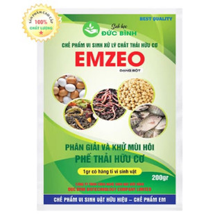 Men vi sinh Emzeo, Emic, EM khử mùi hôi phân cá, ủ đậu tương, rác thải sinh hoạt, rác nhà bếp và ủ phân bón hữu cơ