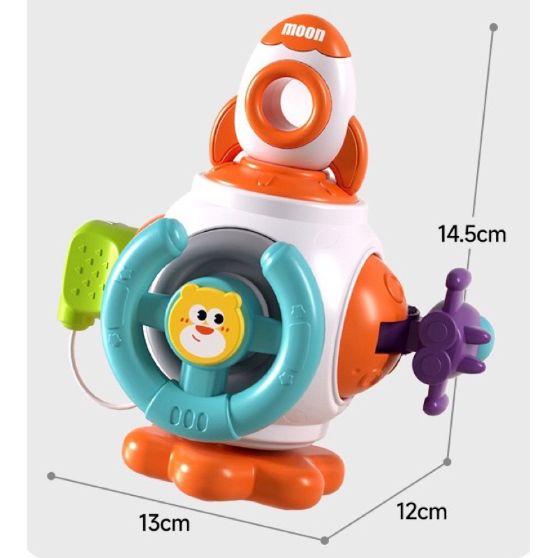 Đồ chơi Montessori Busy Egg hỗ trợ giáo dục sớm, giúp trẻ tập cầm nắm và phát triển các kỹ năng cơ bản