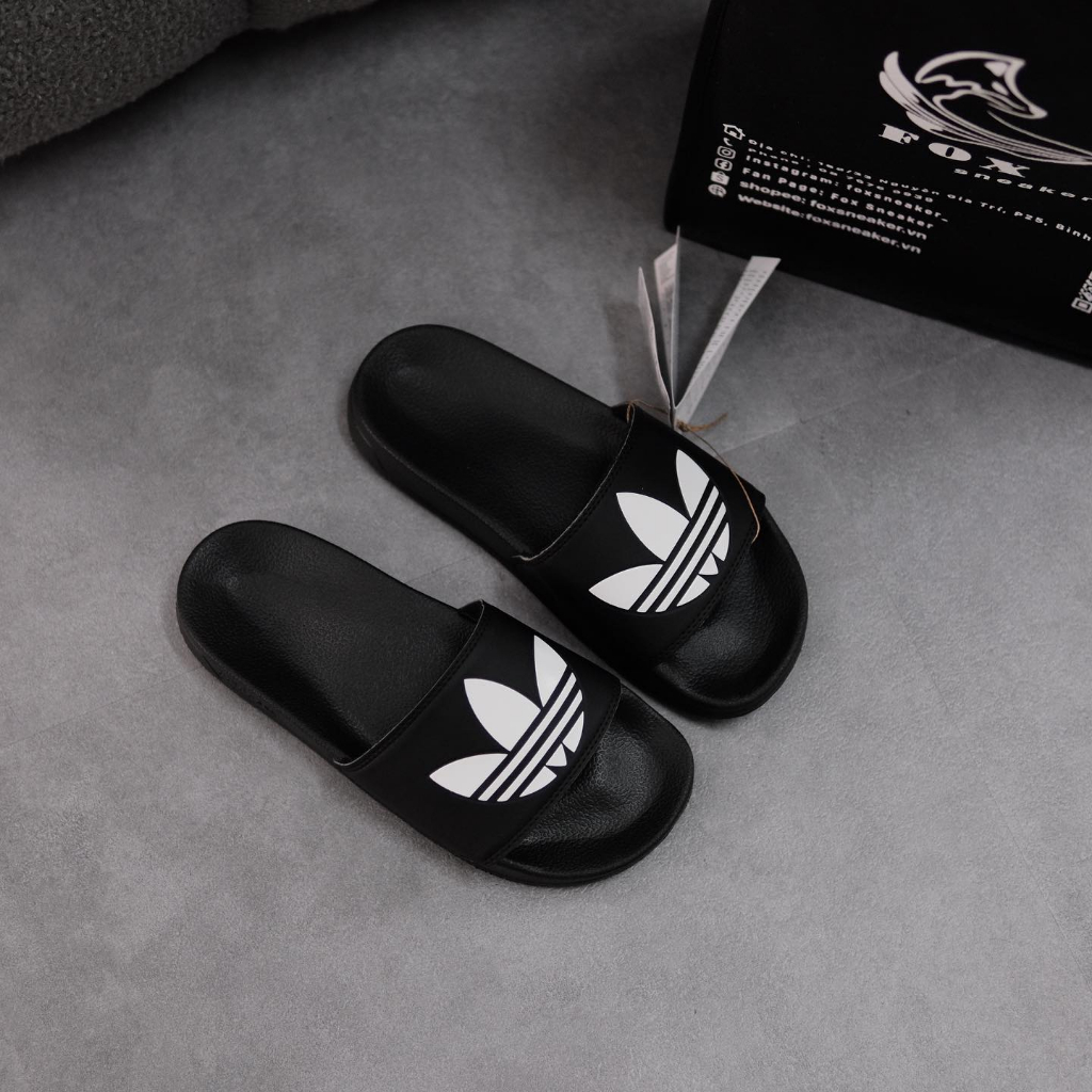 Dép Adidas Adilette Lite Black ''FU8298'' Hàng Chính Hãng - Fox Sneaker
