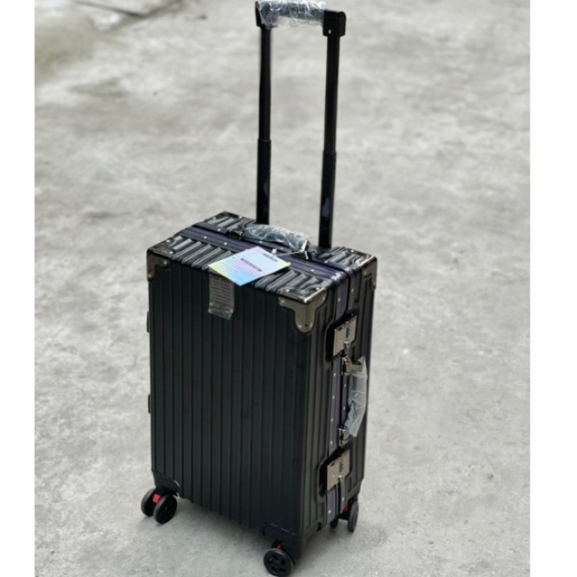 Vali KHUNG NHÔM khoá sập chống va đập, khoá số sập sử dụng mật mã - Size 20/24 inch