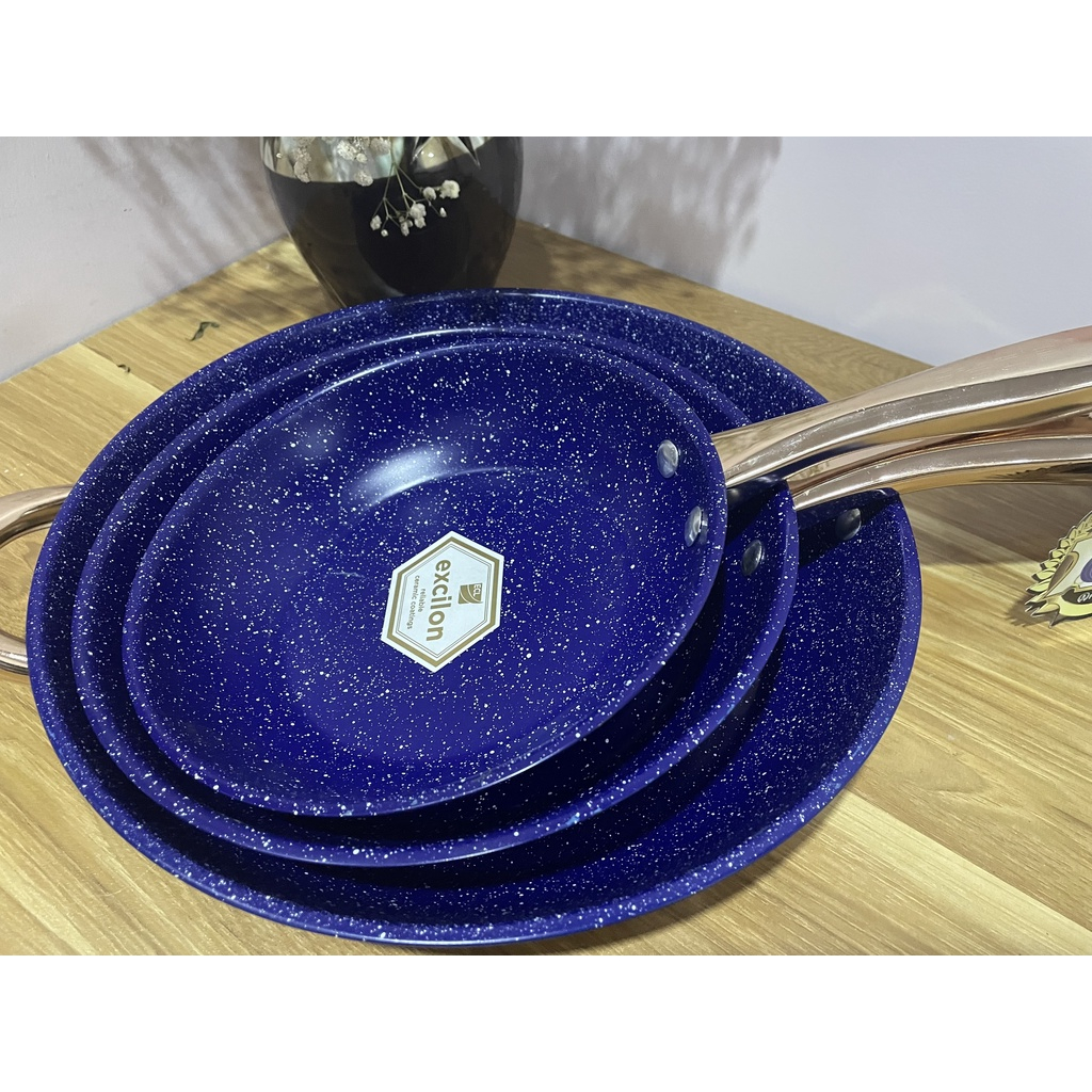 Chảo Sâu Lòng Chống Dính Dùng bếp Từ FRACIEL- Chảo Vân Đá Size 20/24/30cm,Chảo xào, rán, chiên ngập dầu