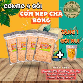 ComBo 4 Gói Cơm Nếp Chà Bông [Loại Đặc Biệt] Hàng ngon nhà làm