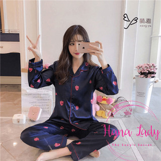 Bộ đồ ngủ mặc nhà pijama nữ giá rẻ hoạ tiết tinh tế, sang trọng mặc nhà hay đi chơi đều được hot 2023-shopthoitrang8888