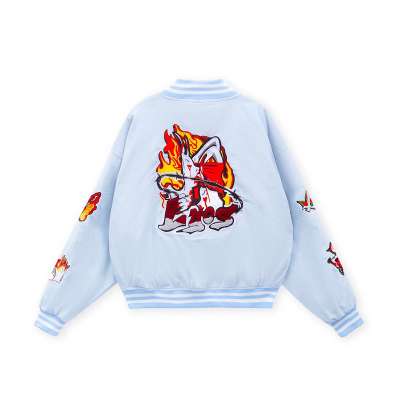 Áo khoác varsity lyos chính hãng giá sale