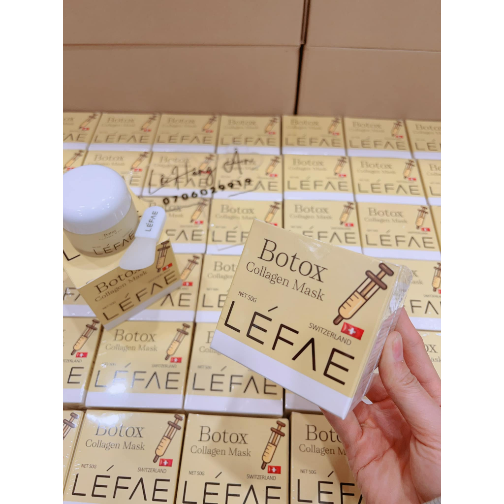 Mặt Nạ Botox Tươi Thụy Sĩ Boxtox Collagen Mask 50g
