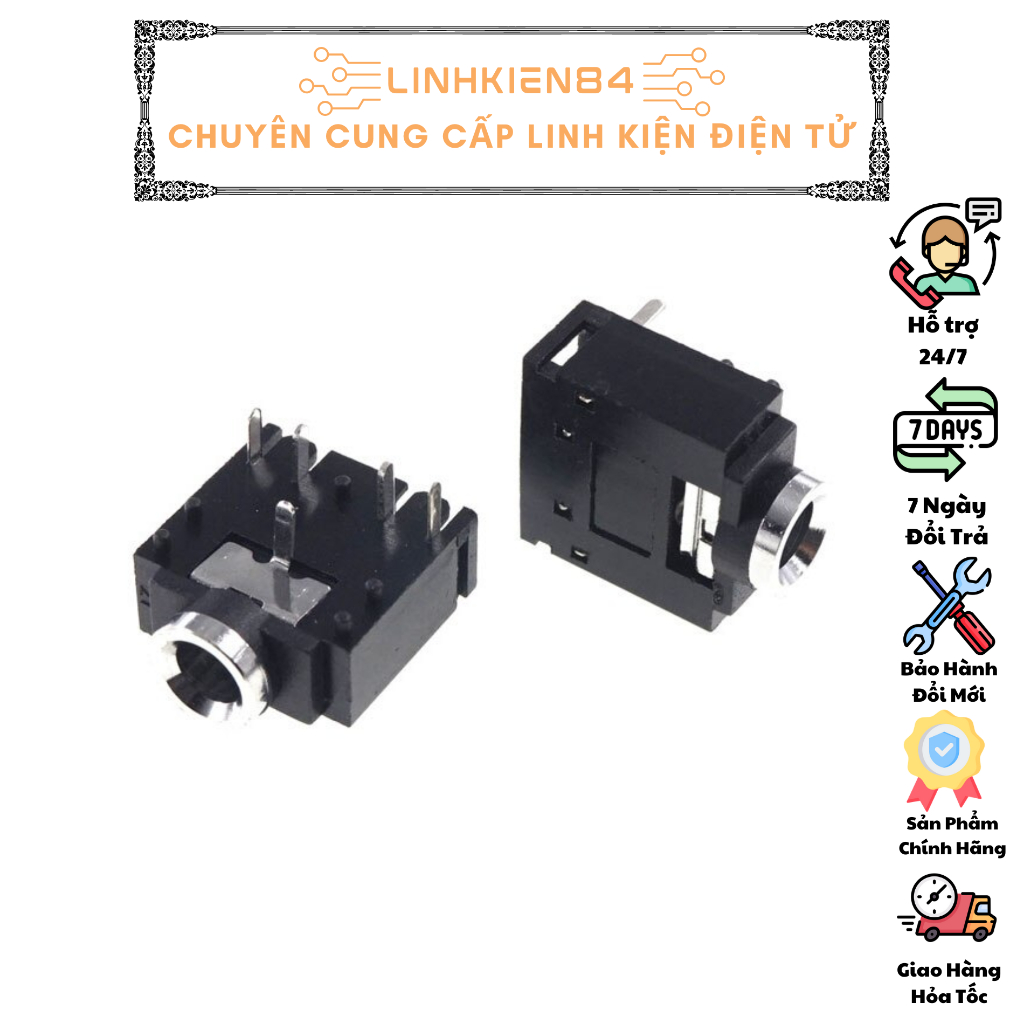 Jack Audio 3.5MM 3F07 5P