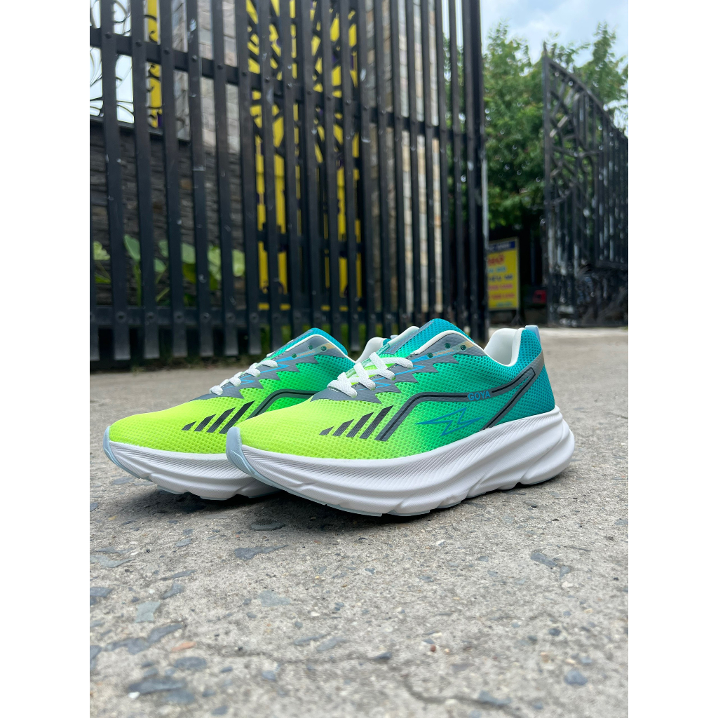 Giày thể thao chạy bộ nam nữ Goya Plus năm 2023 màu neon v5
