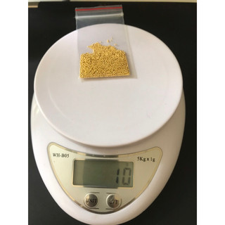 Bi vàng 1mm trang trí móng.