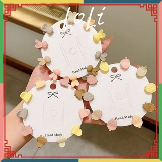 Sét 10 kẹp tóc mini dễ thương cho bé gái