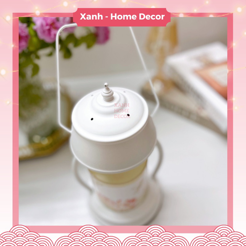 ĐÈN ĐỐT NẾN THƠM VINTAGE  DÙNG ĐƯỢC NHIỀU CHO NHIỀU MẪU NẾN THƠM