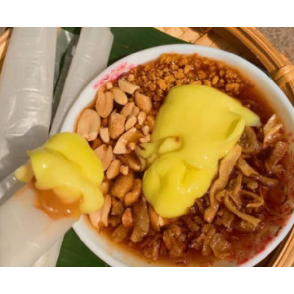 Bơ vàng trứng gà ăn bánh tráng siêu thơm béo bịch 100gr . Bánh tráng TN FOOD - NGUYETANHFOOD