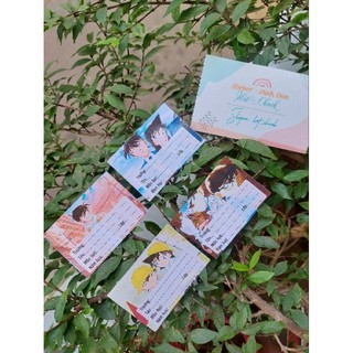 Nhãn tên vở conan 18 nhãn