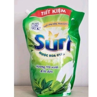 Nước rửa chén surf hương trà xanh lá dứa 3.5kg