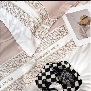 Set Chăn Ga 4 Món Lụa TENCEL 60S HỌA TIẾT