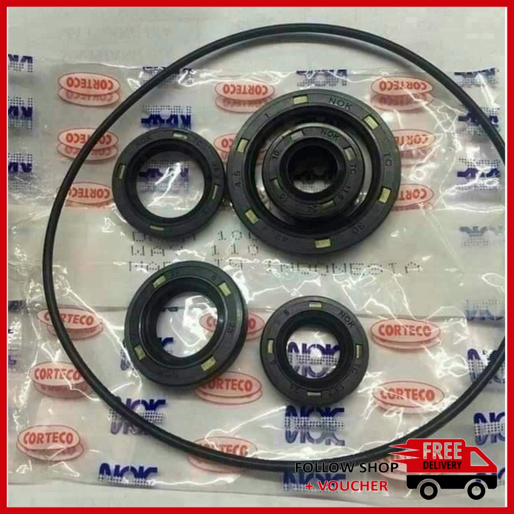 Phớt mâm điện dành cho xe máy Honda Dream/wave 6 chi tiết
