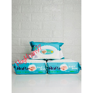 COMBO 5 GÓI KHĂN ƯỚT CAO CẤP ANPA 180G (KHỔ LỚN, 125 TỜ)