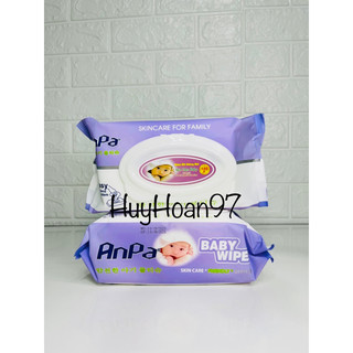COMBO 5 GÓI KHĂN ƯỚT CAO CẤP ANPA 180G (KHỔ LỚN, 125 TỜ)