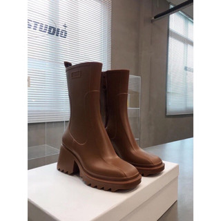 Boot chloé đế cao ngang bụng chân -fullbox cao cấp hightquality