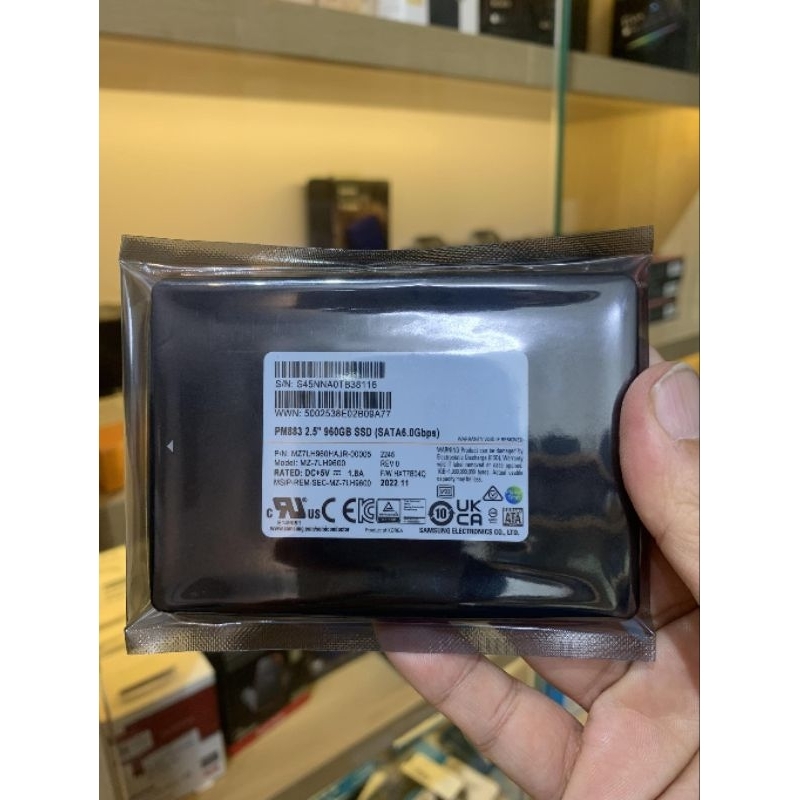 Ổ cứng SSD Samsung PM883 480GB / 960GB - bảo hành 36 tháng