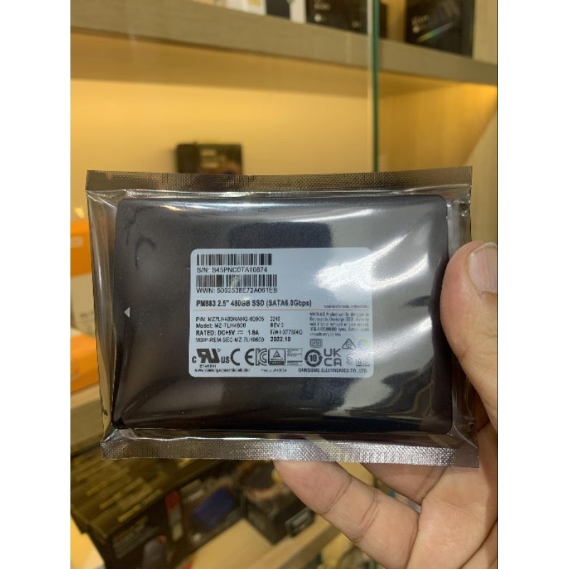 Ổ cứng SSD Samsung PM883 480GB / 960GB - bảo hành 36 tháng
