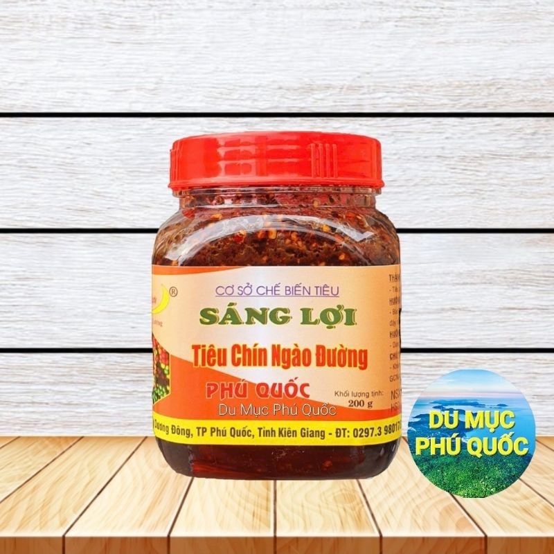 Tiêu Ngào Đường Sáng Lợi Phú Quốc - hủ 200g