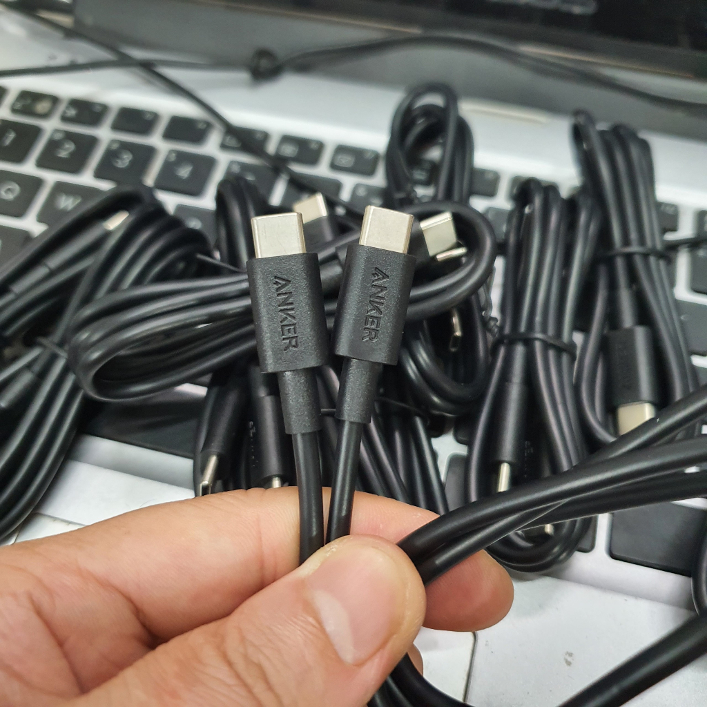 Cáp Sạc Nhanh Anker Type C - Type C Chính Hãng, Dài 1m, Dòng 3A, Max 60W