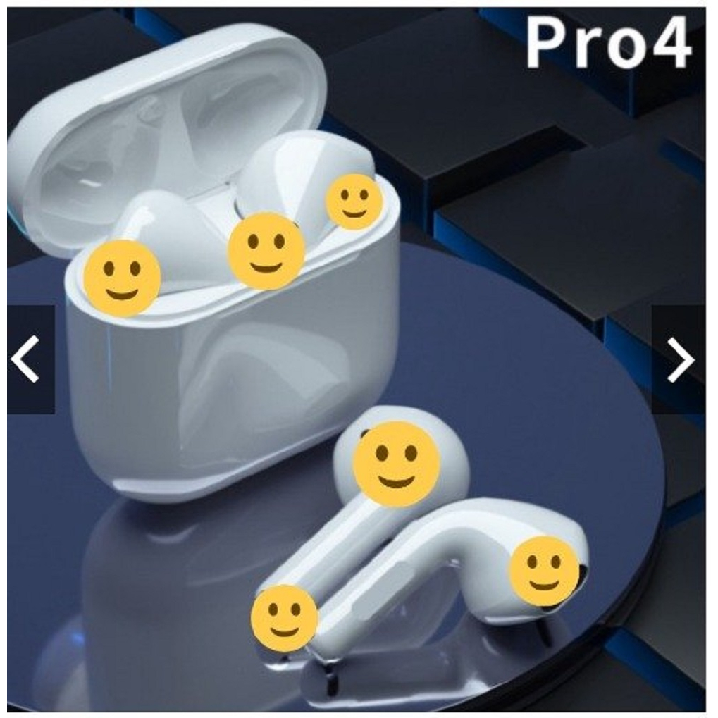 Tai Nghe Không Dây Bluetooth Pro - 3, Pro - 4 Tai Nghe Bluetooth 5.0 Bản Quốc Tế Tương Thích Tất Cả Dòng Máy