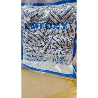 Túi hút ẩm lmtoxy 50cc , gói hút oxy lmtoxy thực phẩm