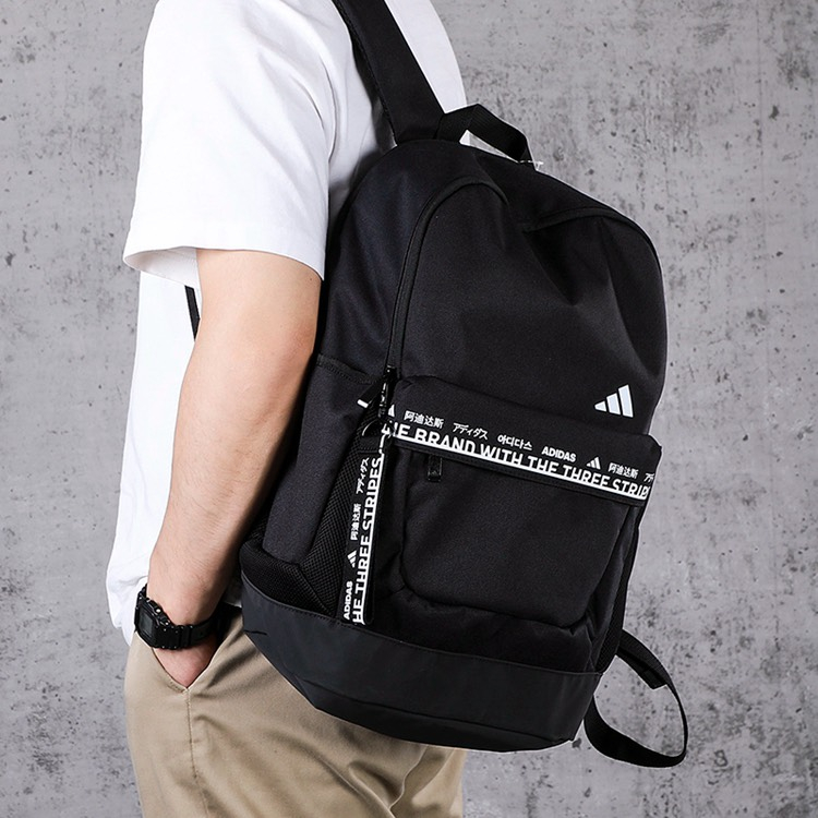 Balo laptop QASA đi học đi làm du lịch thời trang basic unisex chống nước có ngăn laptop phong các thể thao