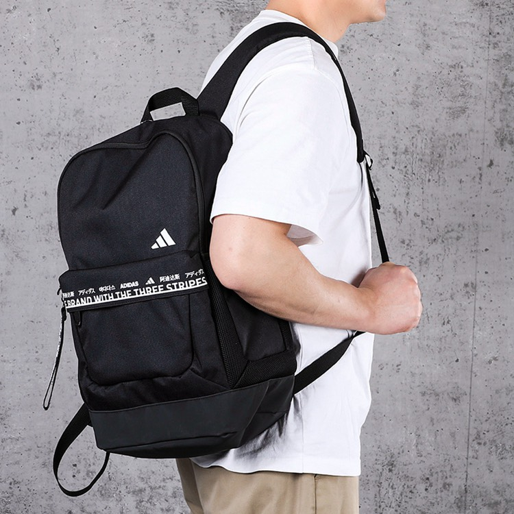 Balo laptop QASA đi học đi làm du lịch thời trang basic unisex chống nước có ngăn laptop phong các thể thao