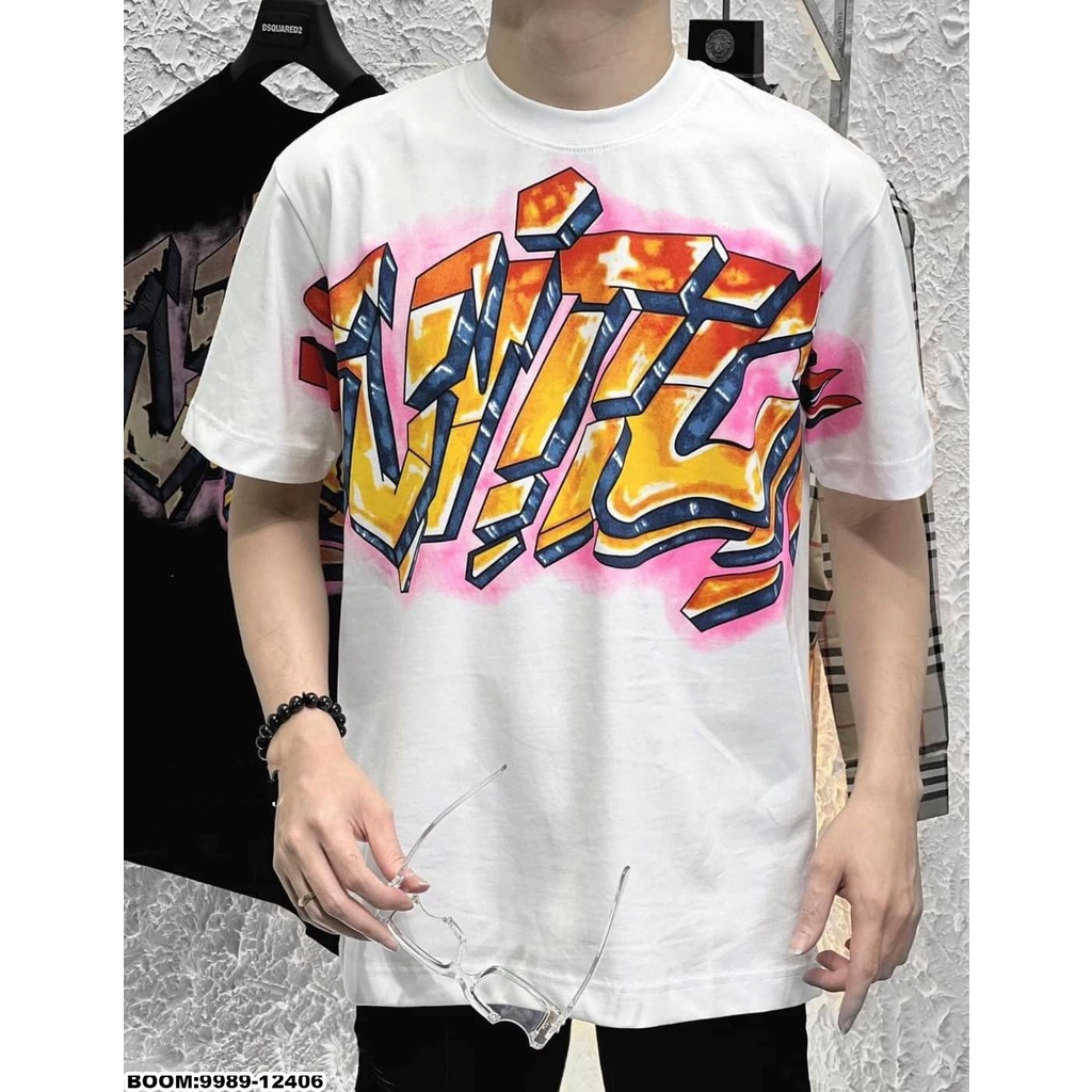 Áo LV nam nữ loang Ngang Ngực - Áo phông Eo Vì Nữ cao cấp vân nổi mẫu hót 2023