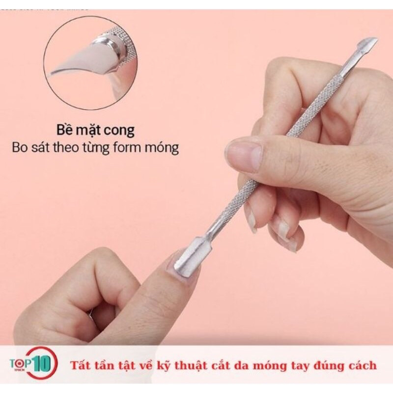 Cây đẩy da 2 đầu làm móng HN NAIL NEW