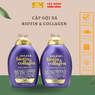 CẶP GỘI XẢ BIOTIN&COLLAGEN TÍM 385ML