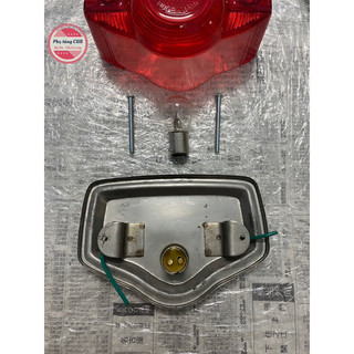 Đèn hậu xe cub 78/70, 81/70, cd ( đế inox, chụp dày đẹp )