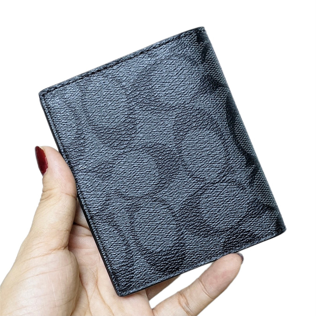 Ví Coach C0095 Slim Bill Wallet In Signature Canvas